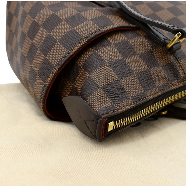 Louis Vuitton Totally PM Damier Ebene Shoulder Tote Bag - Top Right