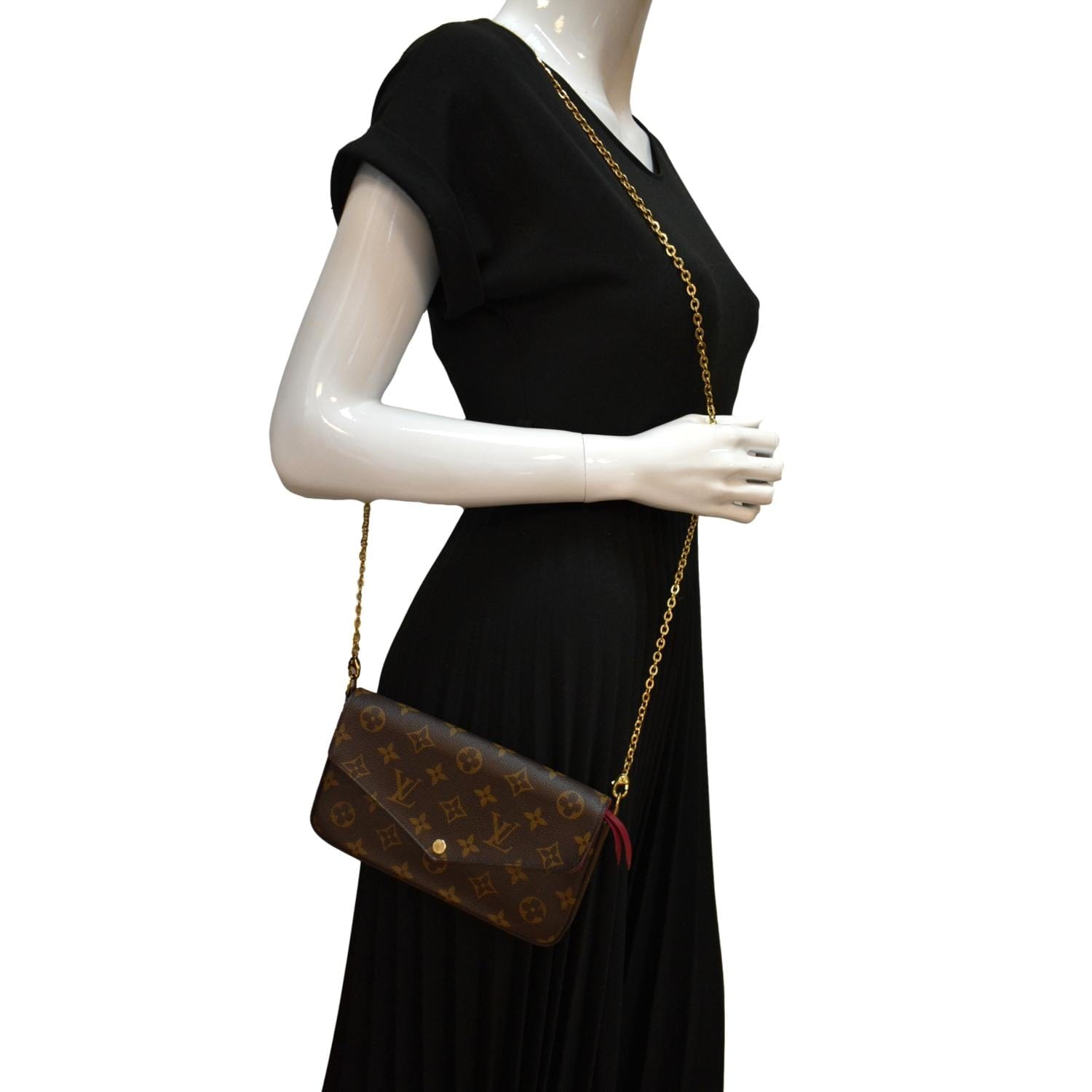Louis Vuitton LV Pochette Felicie Monogram, Women's Fashion, Bags