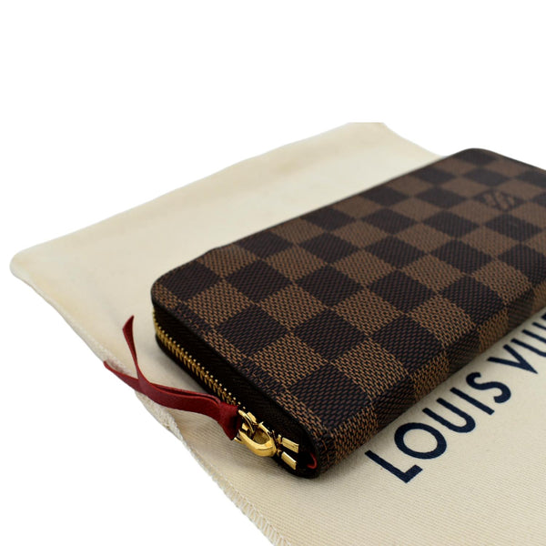 Louis Vuitton Clemence Monogram Canvas Zippy Wallet - Bottom Left