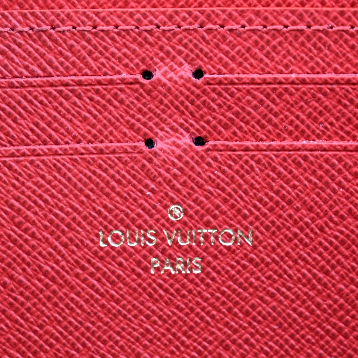 Date Code & Stamp] Louis Vuitton Damier Ebene Clemence Zippy Long