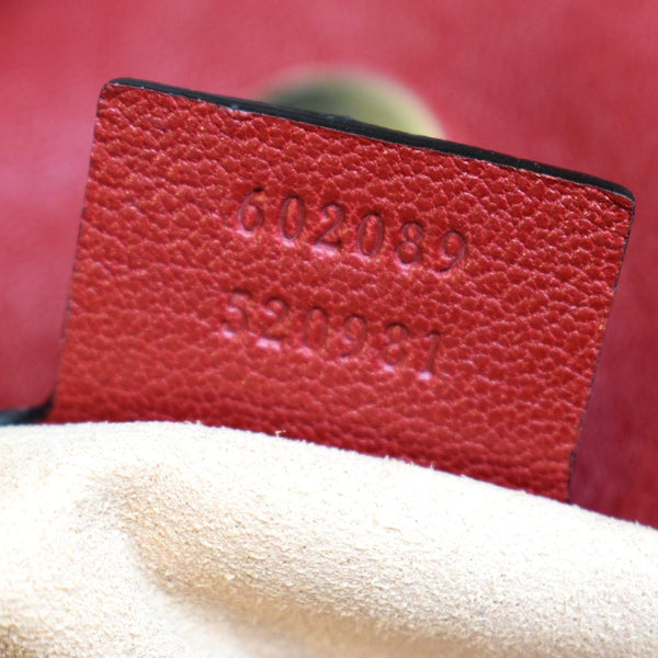 Gucci Horsebit 1955 Leather Messenger Bag Red - Serial Number