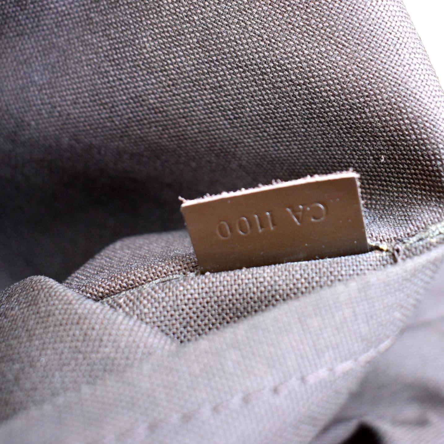 Louis Vuitton 2011 pre-owned Damier Ebène Brooklyn crossbody bag - ShopStyle