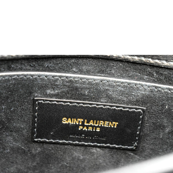 Yves Saint Laurent Monogram Sunset Leather Shoulder Bag - Stamp