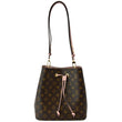 LOUIS VUITTON Neonoe Monogram Canvas Shoulder Bag Rose Ballerine