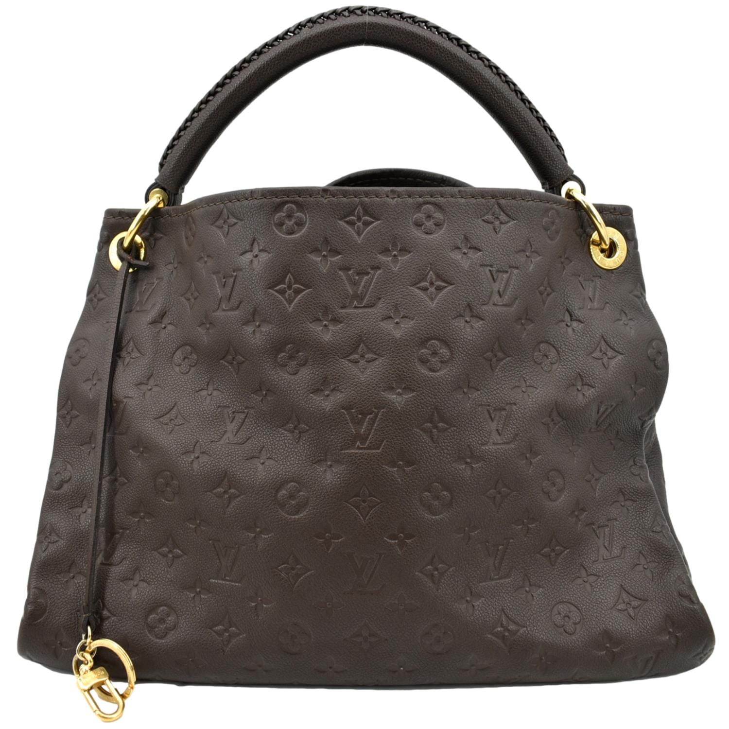 LOUIS VUITTON Artsy MM Empreinte Leather Hobo Bag Chocolate - Hot Deals