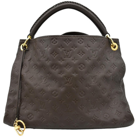 LOUIS VUITTON Artsy MM Empreinte Leather Hobo Bag Chocolate - Hot Deals