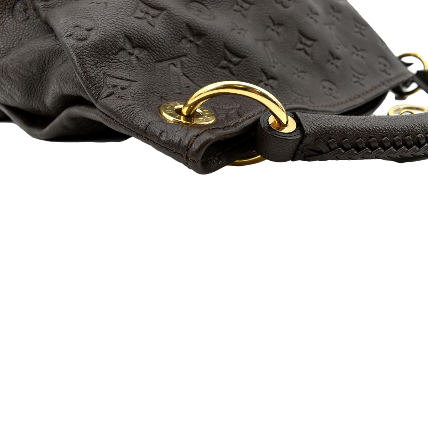 Louis Vuitton, Bags, Louisvuitton Artsy Mm Black Monogram Empreinte  Leather Hobo Bag
