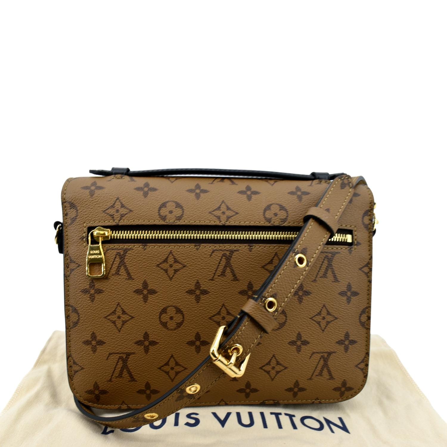 Louis Vuitton, Bags, Louis Vuitton M44876 Pochette Mtis Monogram Reverse  Crossbody Shoulder Bag Bnib