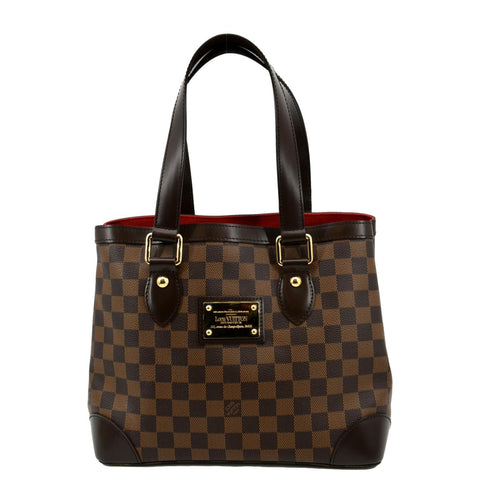 LOUIS VUITTON Hampstead PM Damier Ebene Shoulder Bag Brown