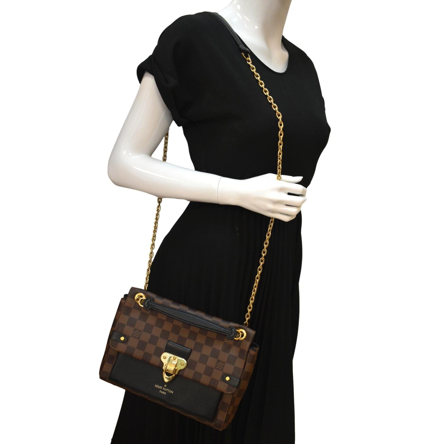 Vavin leather crossbody bag Louis Vuitton Brown in Leather - 34454911