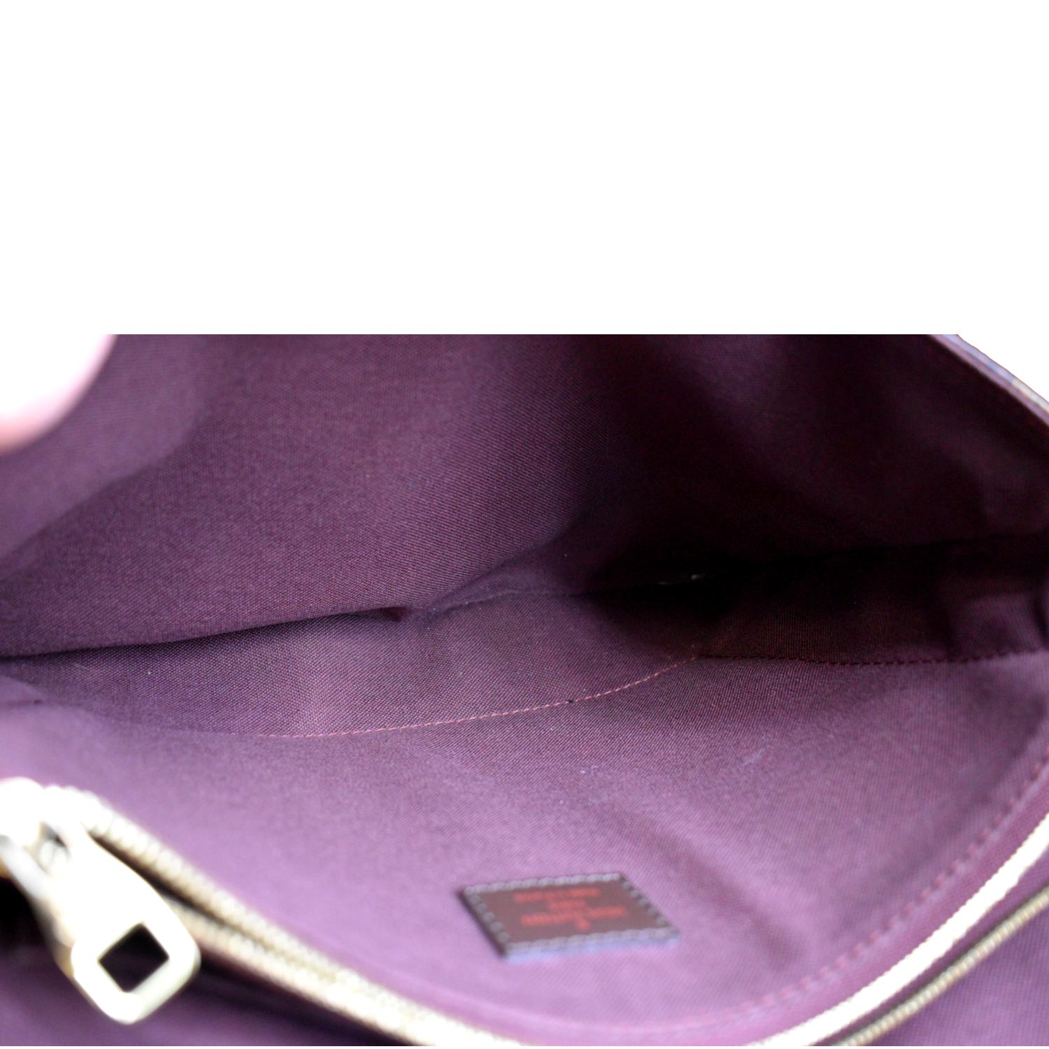 LOUIS VUITTON Hoxton GM Damier Ebene Crossbody Bag Brown
