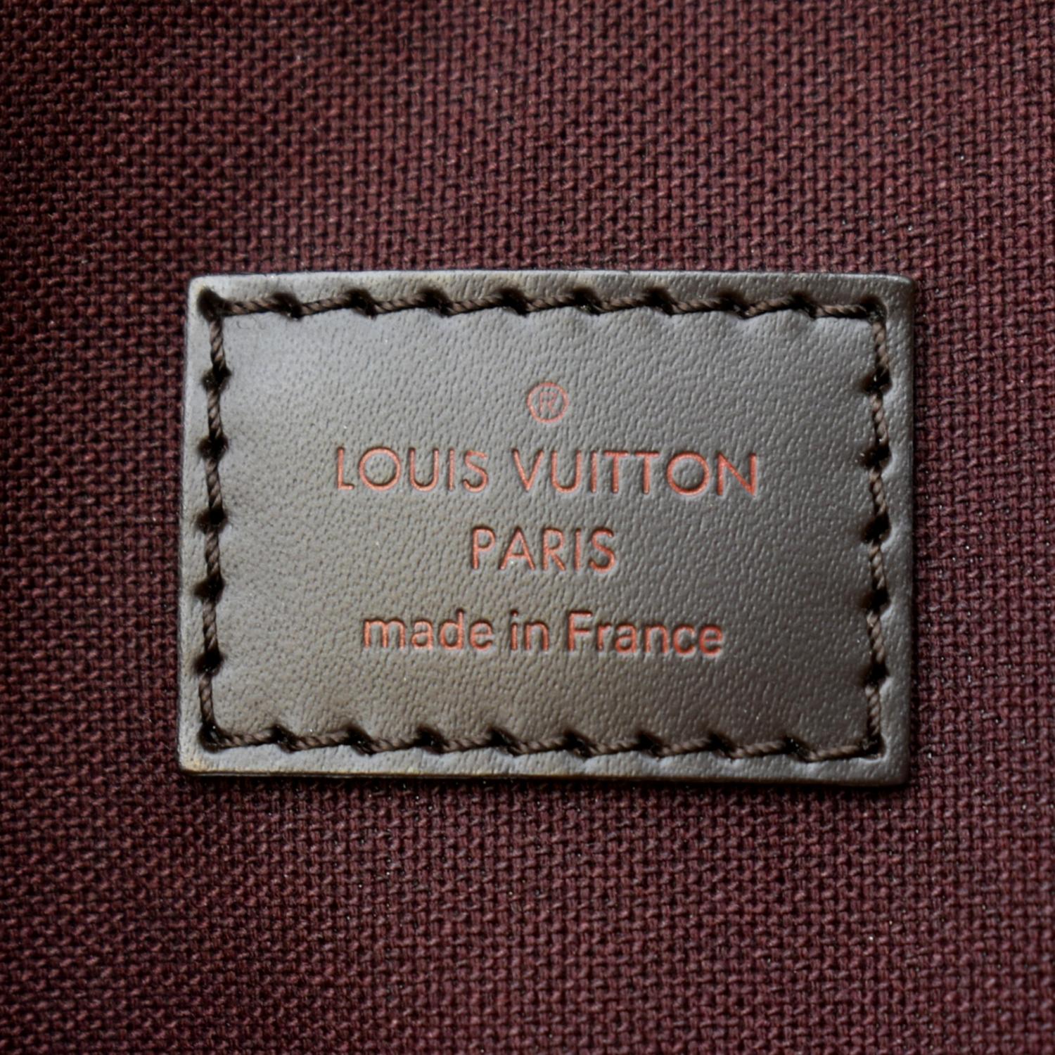 Authentic LOUIS VUITTON Hoxton GM Shoulder Bag Damier Ebene