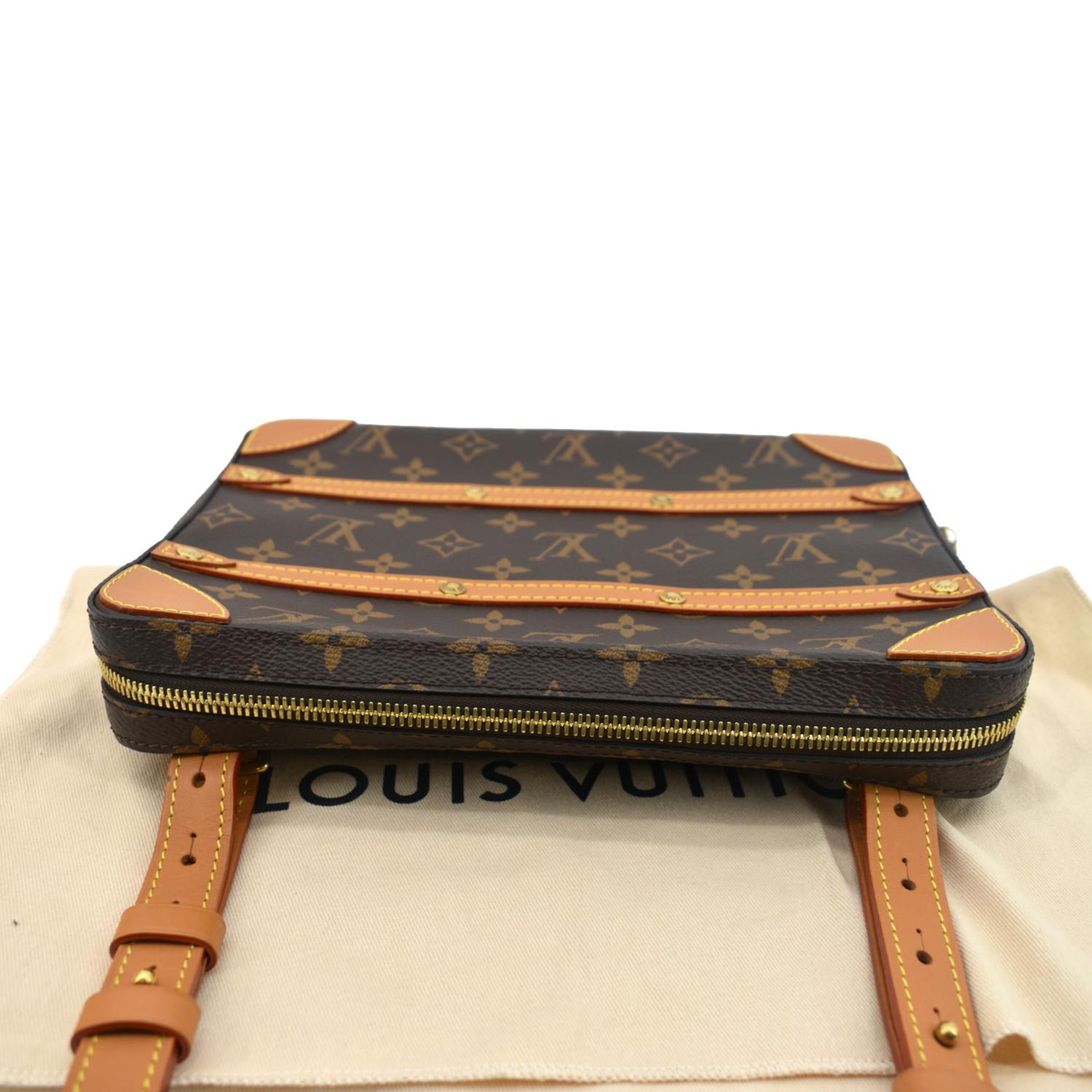 Louis Vuitton Soft Trunk Bag Monogram Canvas with LV Friend Patch