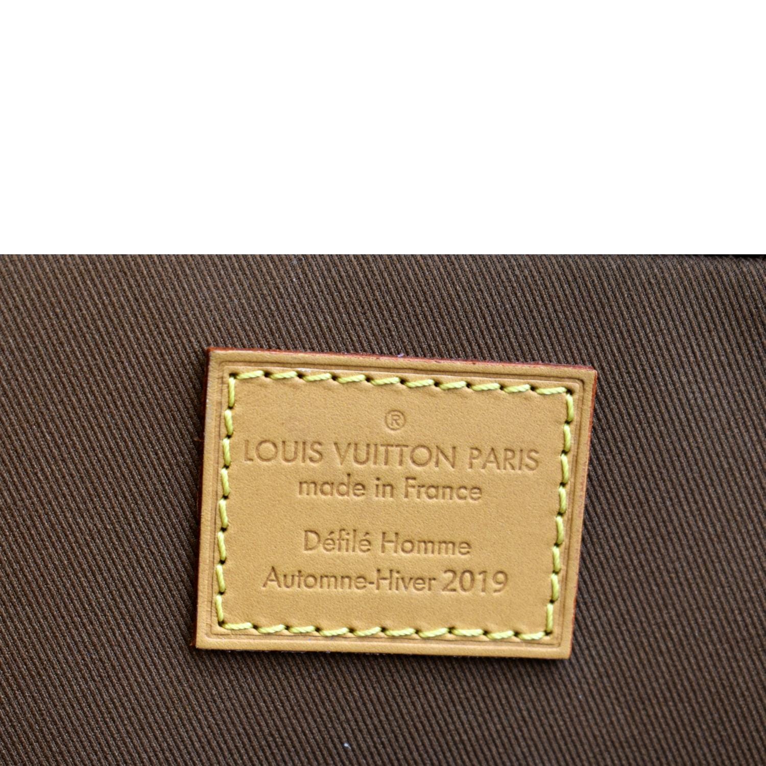 Louis Vuitton Brown Monogram Soft Trunk Messenger PM Gold Tone