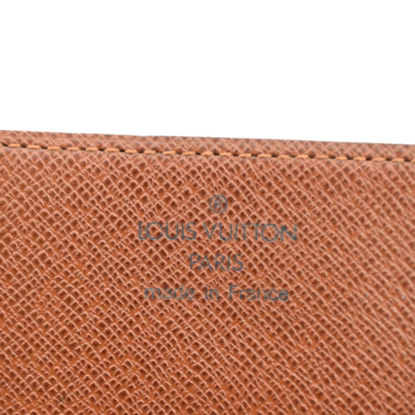 pochette ceinture louis vuitton pochette accessoires en toile monogram marron et cuir naturel Canvas Card Holder Small Wallet - Made In France