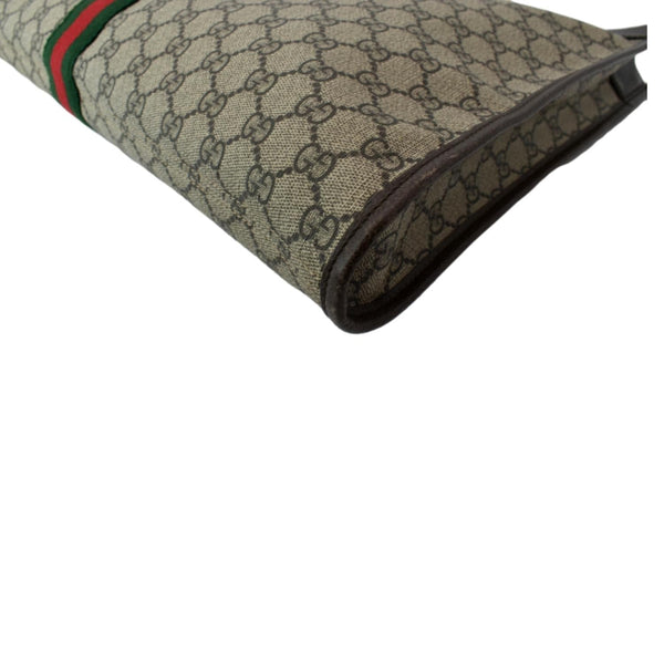 GUCCI Rajah Large Leather Tote Shoulder Bag Beige 537219