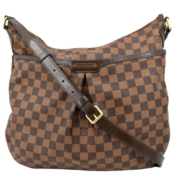 Louis Vuitton Bloomsbury GM Damier Ebene Shoulder Bag  - Front