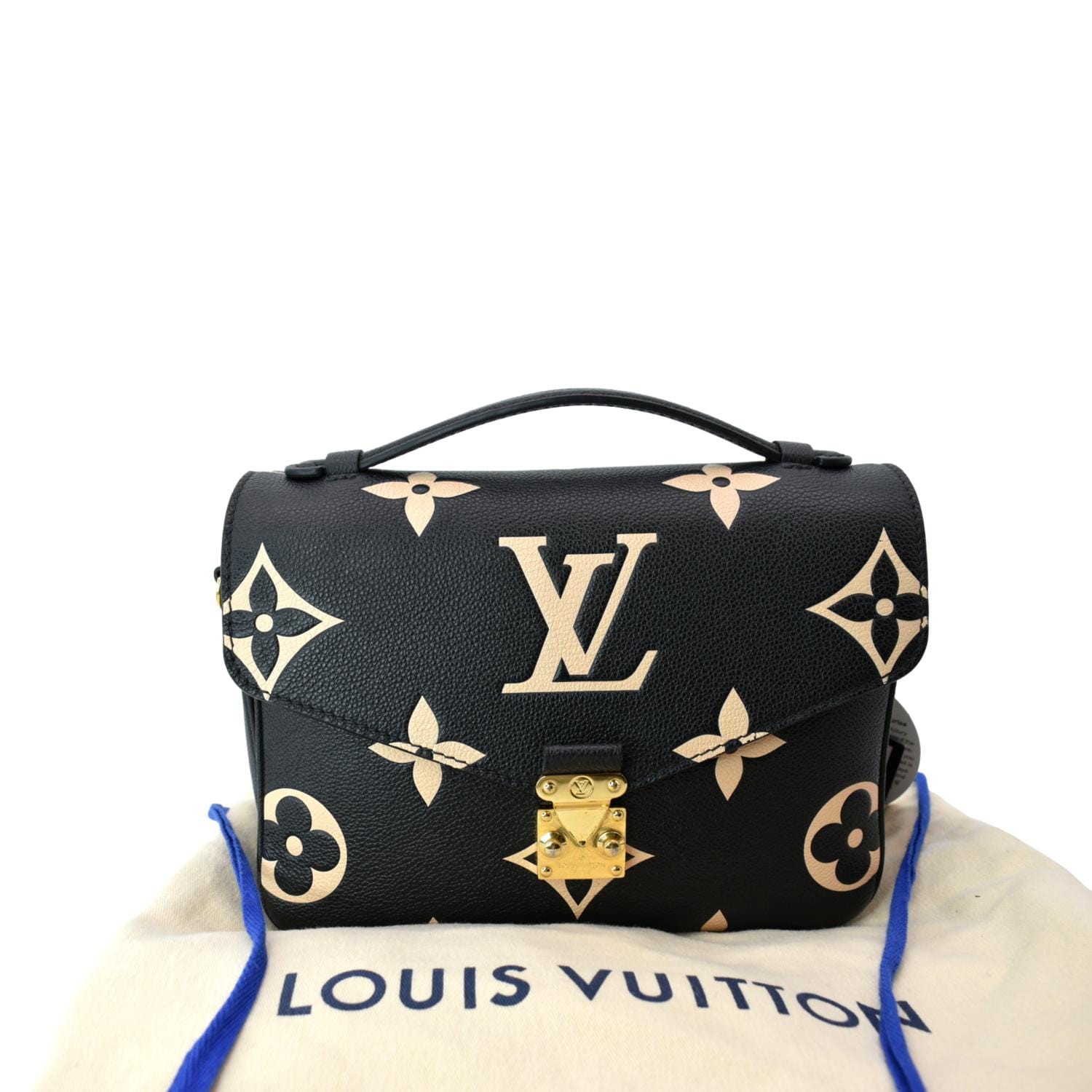 Louis Vuitton Pochette Metis Bi-Color Monogram Empreinte Leather