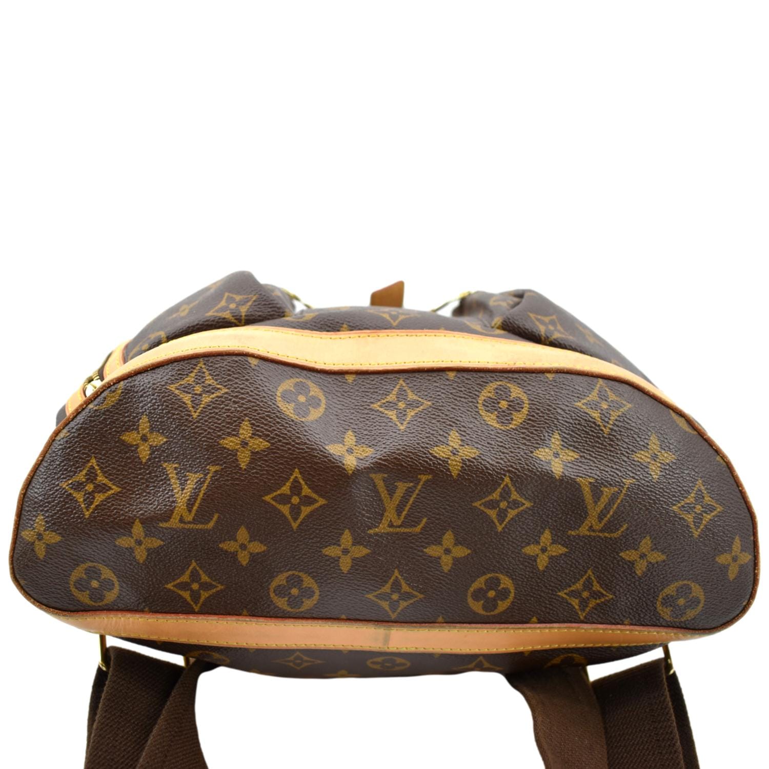 louis vuitton backpack 1980 LOUIS VUITTON Sac A Dos Bosphore Monogram Canvas Backpack Bag Brown
