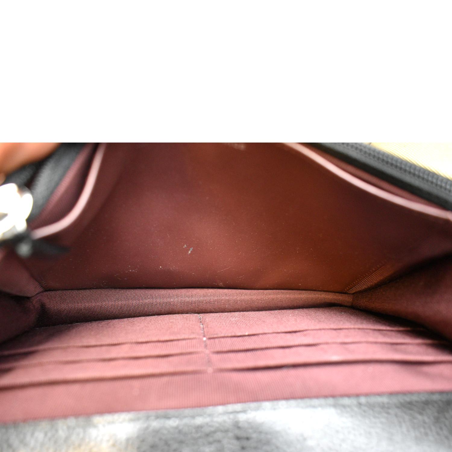CHANEL Caviar Wallet On Chain WOC Black Shoulder Bag Crossbody u14