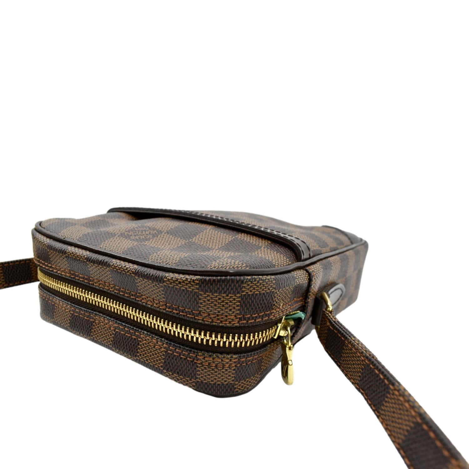 Louis Vuitton Damier Ebene Danube Crossbody Bag 4lv1018A For Sale