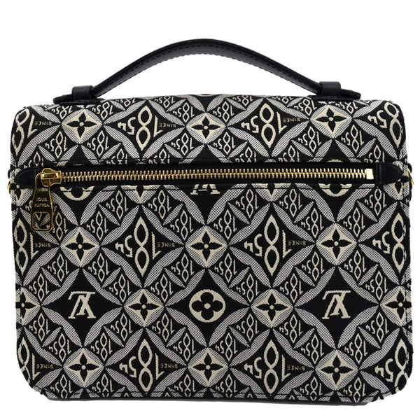 LOUIS VUITTON Metis Pochette Jacquard Since1854 Leather Top Handle Satchel Bag Grey  - New Year Deals