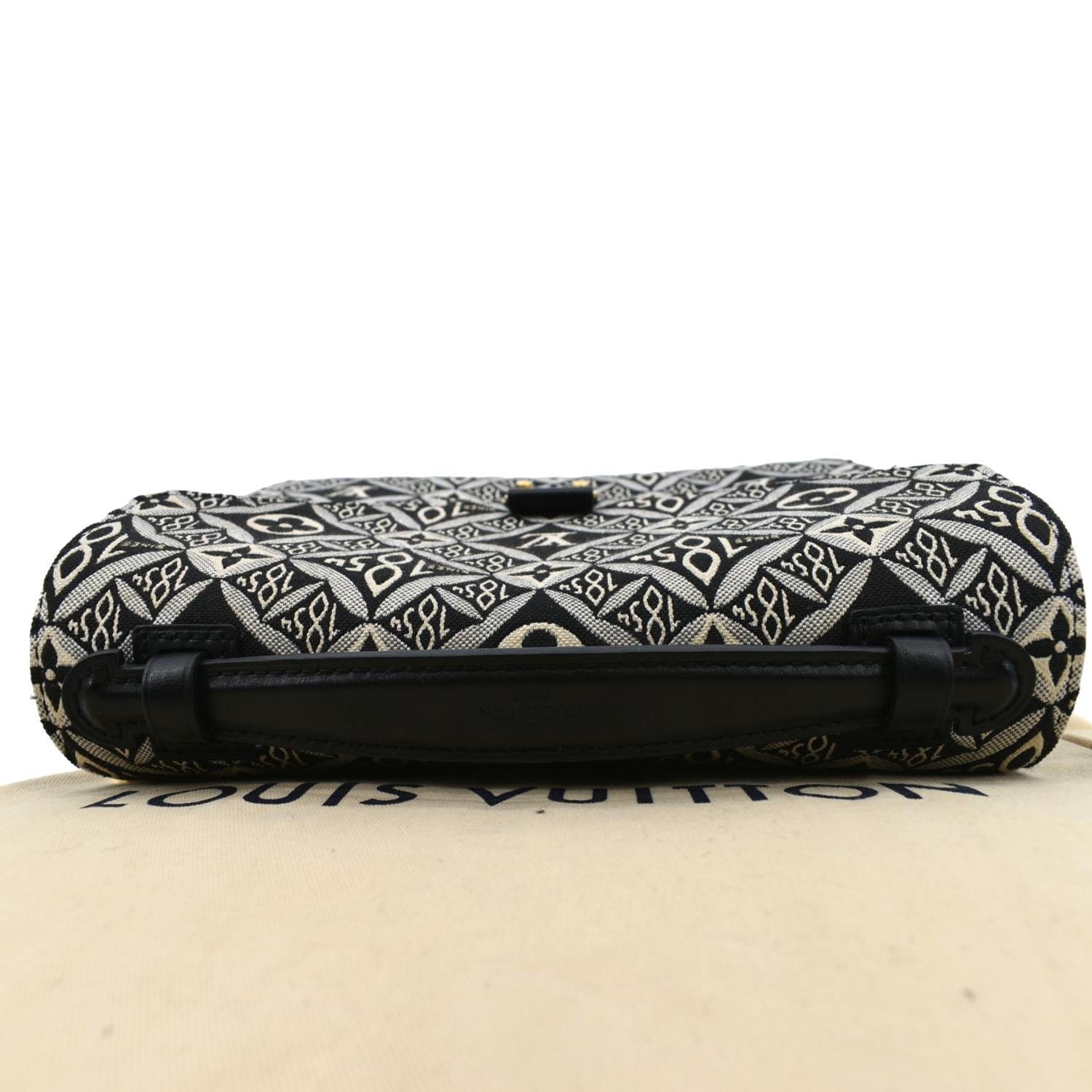 Louis Vuitton ケース ポーター柄 LOUIS VUITTON Metis Pochette Jacquard Since1854 Leather Top Handle Sat
