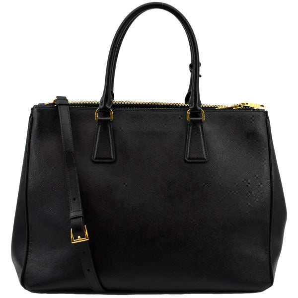 Prada Galleria Large Saffiano Leather Tote Shoulder Bag - Back