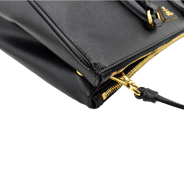 Prada Galleria Large Saffiano Leather Tote Shoulder Bag - Top Left