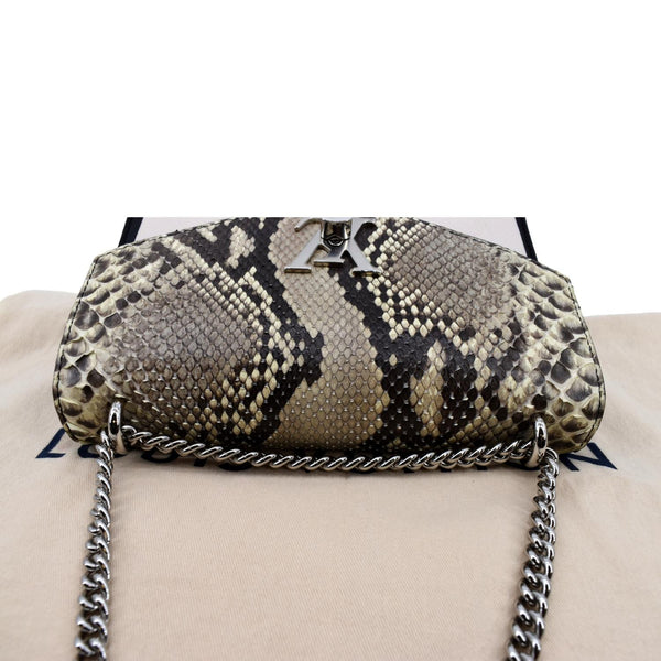 Louis Vuitton MyLockme BB Python Leather Crossbody Bag - Top