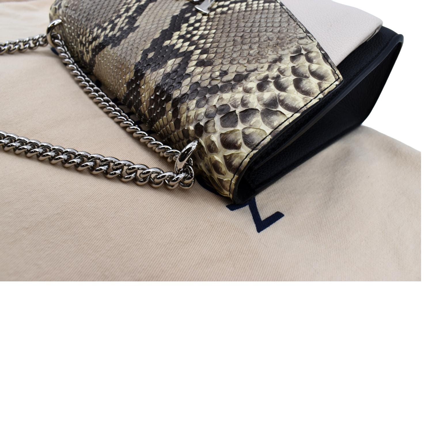 Louis Vuitton MyLockme BB Python Leather Crossbody Bag