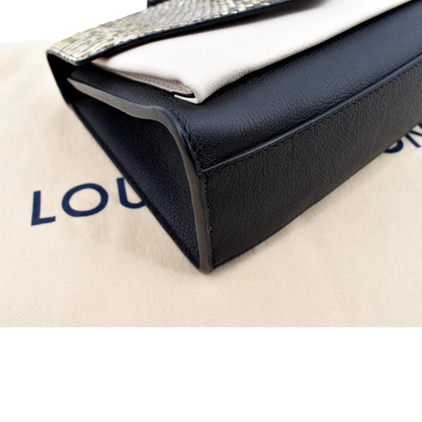 Louis Vuitton MyLockme BB Python Leather Crossbody Bag - Bottom Left