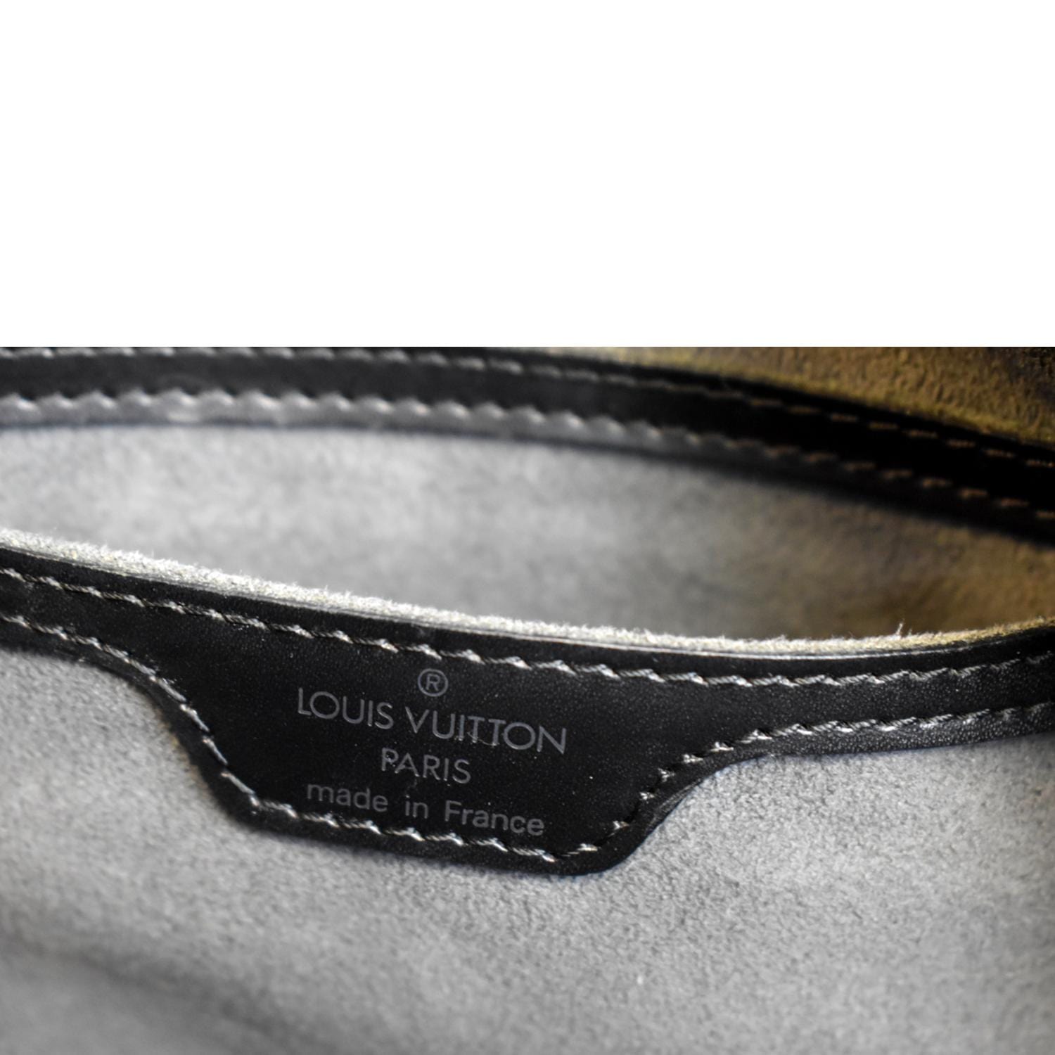 Louis Vuitton Black Epi Leather Noir Soufflot Papillon Cyllinder Barrel Bag  861680
