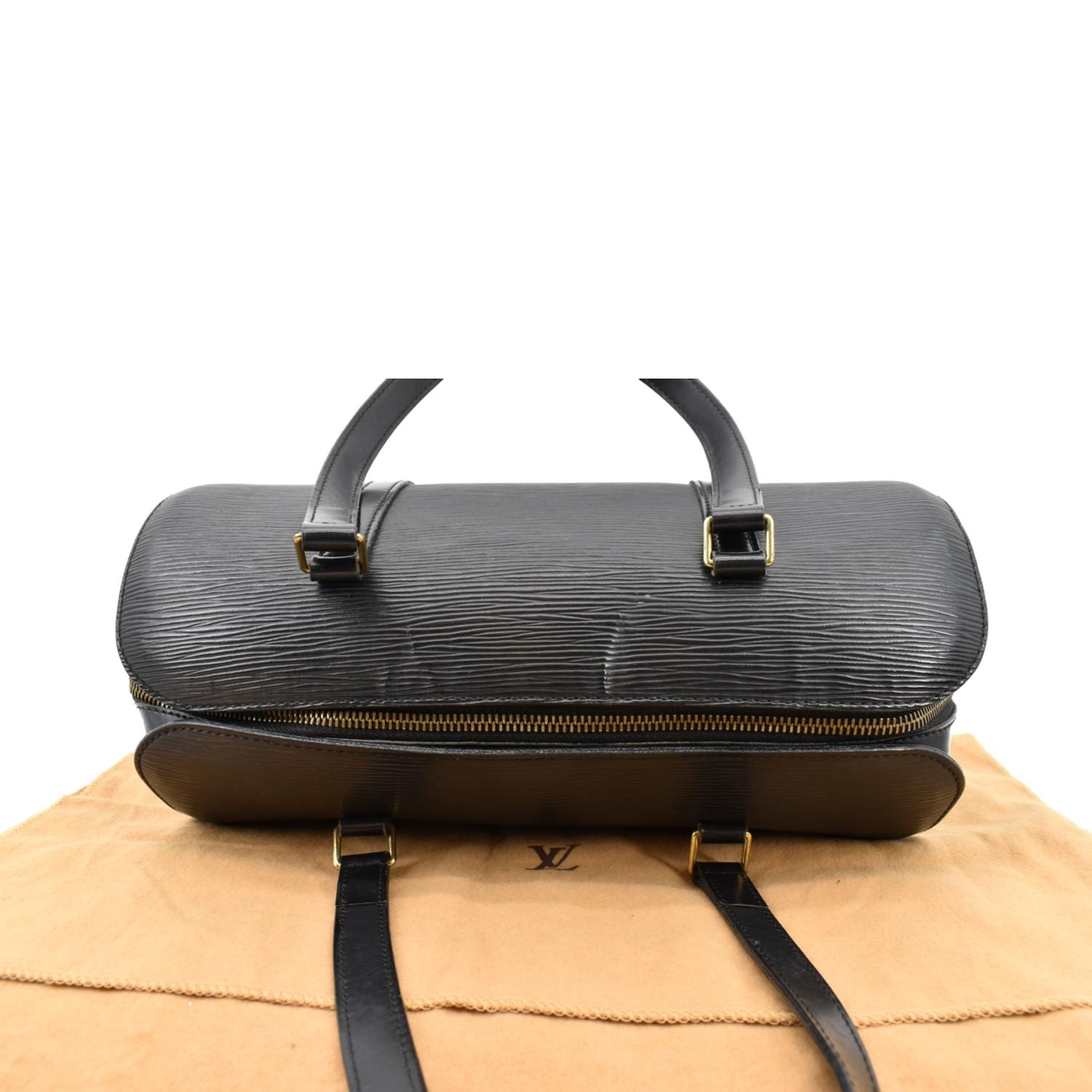 Louis Vuitton Vintage - Epi Soufflot Bag - Black - Leather and Epi