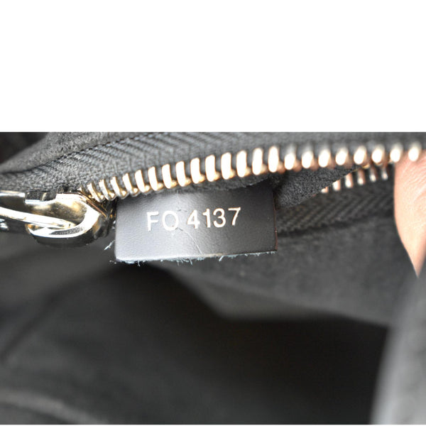 LOUIS VUITTON Kleber Epi Leather Shoulder Bag Black