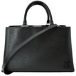 LOUIS VUITTON Kleber Epi Leather Shoulder Bag Black