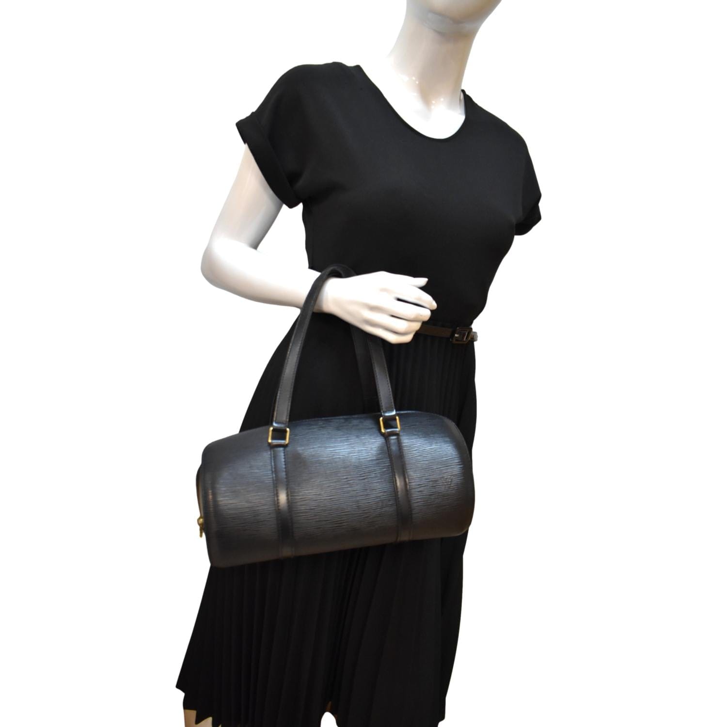Louis Vuitton, Bags, Louis Vuitton Epi Black Papillon Leather Bag