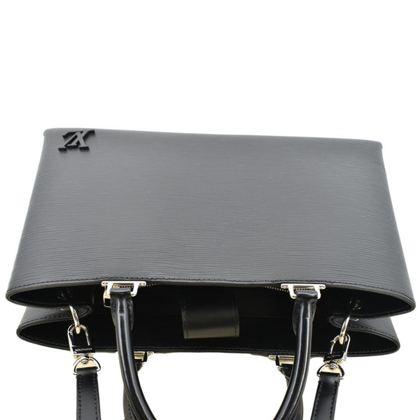 Louis Vuitton Kleber Epi Leather Shoulder Bag in Black - Top