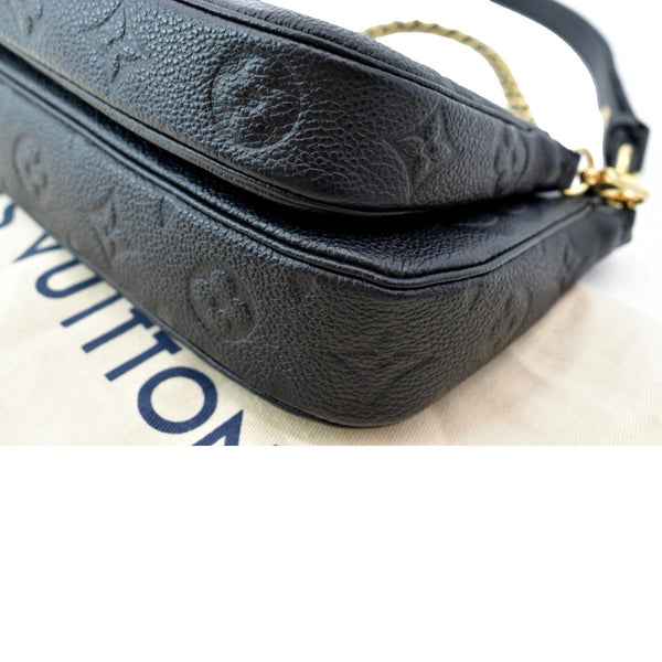 LOUIS VUITTON  Multi Pochette Accessoires Monogram Empreinte Shoulder Bag Black