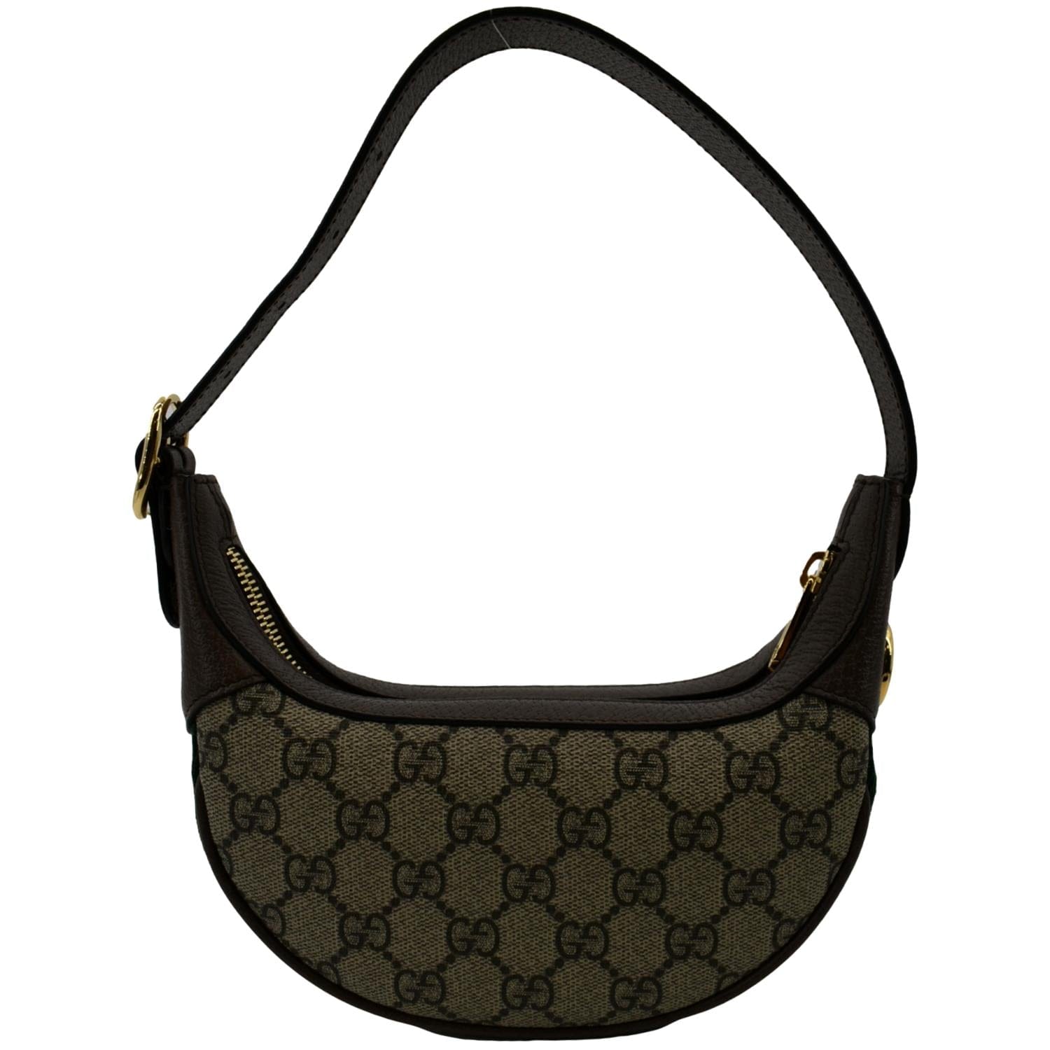 Brown Ophidia mini GG-Supreme canvas shoulder bag, Gucci