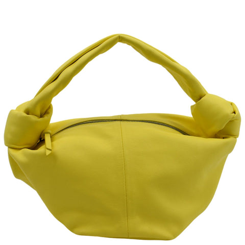 BOTTEGA VENETA Double Knot Leather Mini Tote Bag Kiwi
