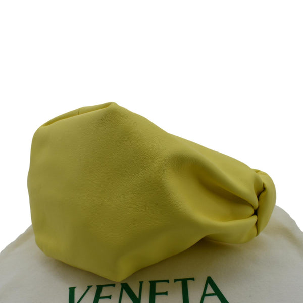 BOTTEGA VENETA Double Knot Leather Mini Tote Bag Kiwi