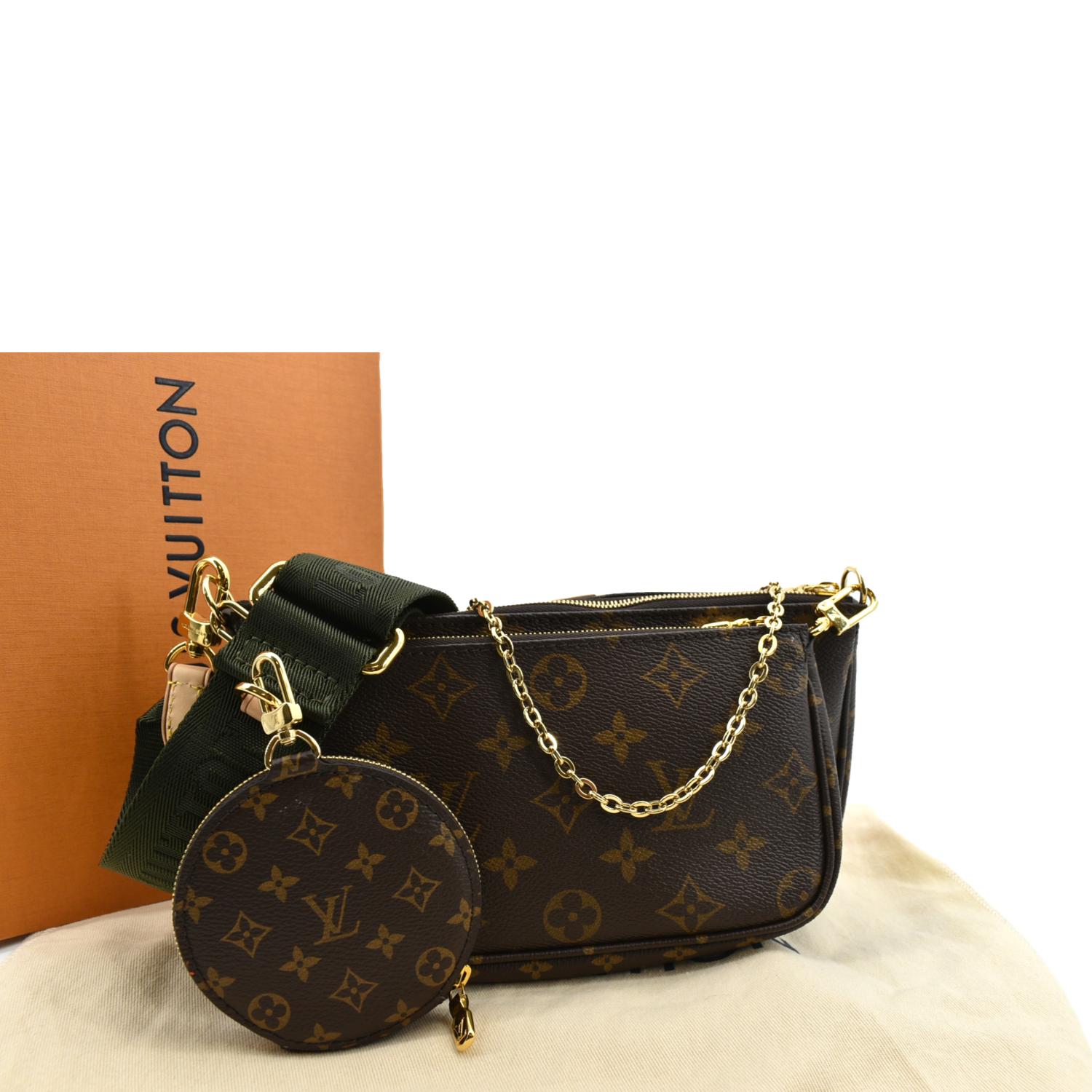 Louis Vuitton LV Multi Pochette Accessoires Crossbody Bag. 3 Bags