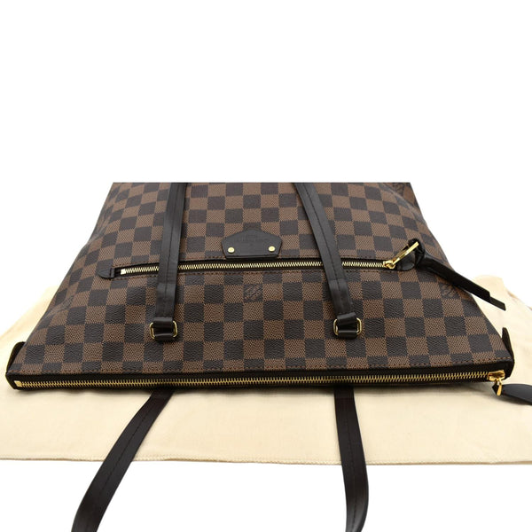 LOUIS VUITTON Iena MM Damier Ebene Shoulder Bag Brown - Sold