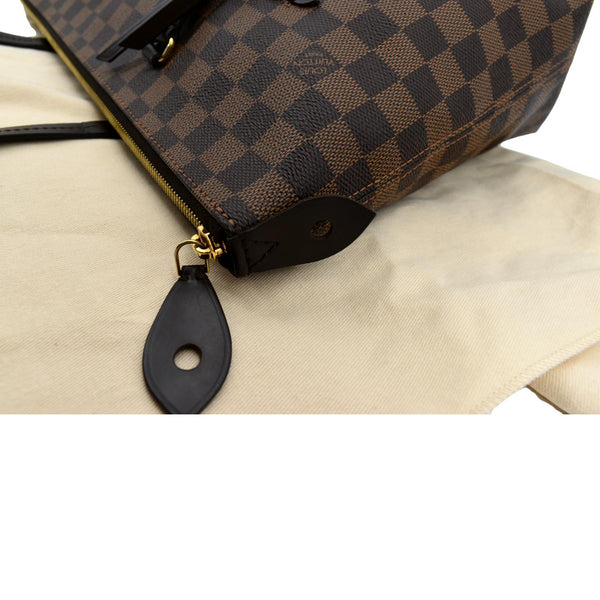LOUIS VUITTON Iena MM Damier Ebene Shoulder Bag Brown - Sold