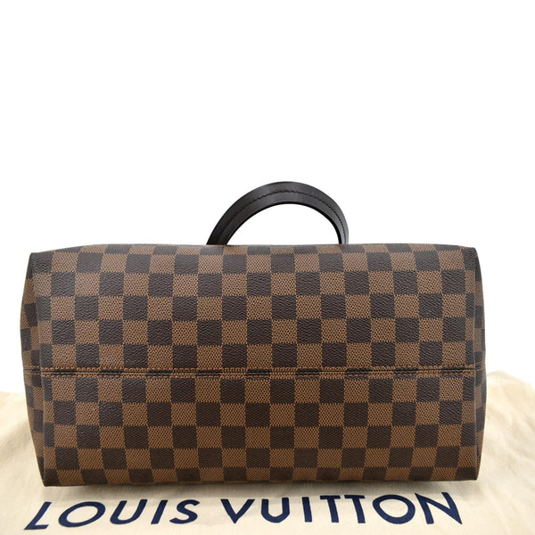 LOUIS VUITTON Iena MM Damier Ebene Shoulder Bag Brown - Sold