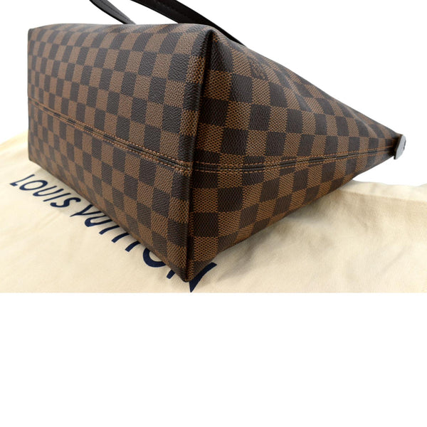 LOUIS VUITTON Iena MM Damier Ebene Shoulder Bag Brown - Sold