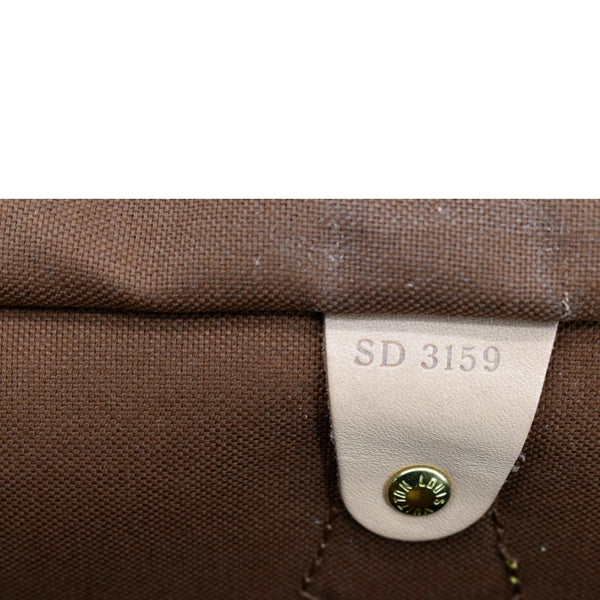 Louis Vuitton Speedy 40 Bandouliere Monogram Canvas Bag - Serial Number