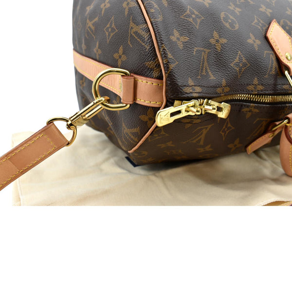 Louis Vuitton Speedy 40 Bandouliere Monogram Canvas Bag - Top Left