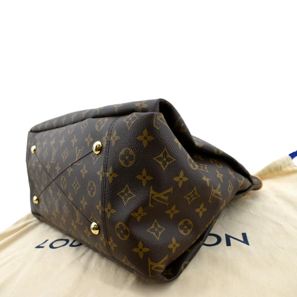 Louis Vuitton Artsy MM Monogram Canvas Hobo Bag Brown - Bottom Right